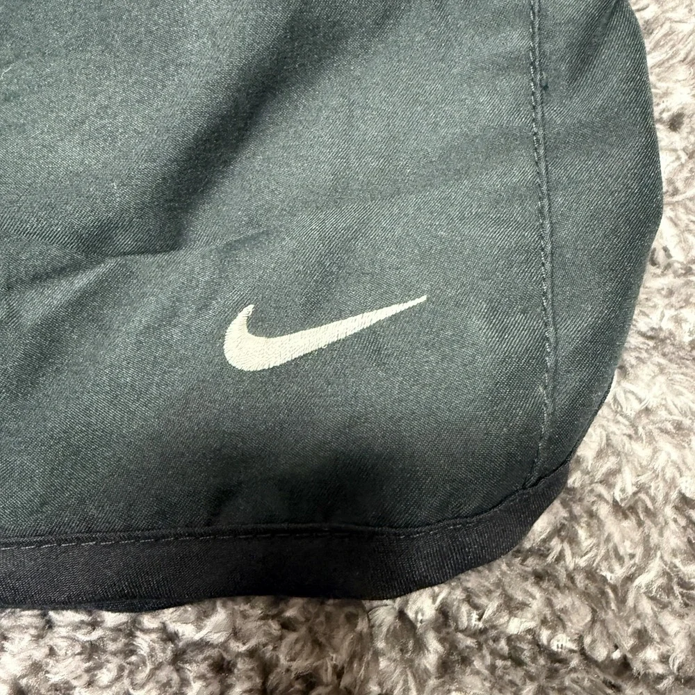 VTG Nike‎ Mens Running Shorts L Black Athletic Elastic Waist Workout Performance